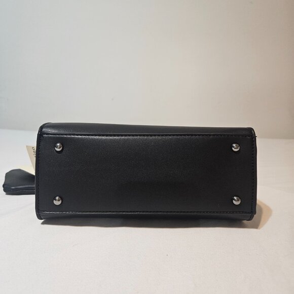 Valentino Orlandi Black Crossbody Bag w/ Wallet NWT Includes cute Bag charm - Picture 7 of 11